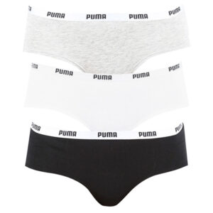 3PACK dámské kalhotky Puma vícebarevné (503007001 015) L