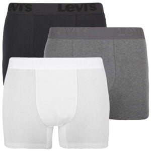 3PACK pánské boxerky Levis vícebarevné (905045001 010) XL