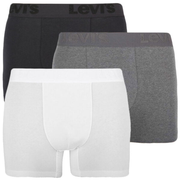 3PACK pánské boxerky Levis vícebarevné (905045001 010) M