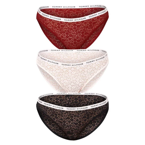 3PACK dámské kalhotky Tommy Hilfiger vícebarevné (UW0UW04513 0WE) S