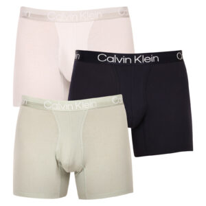 3PACK pánské boxerky Calvin Klein vícebarevné (NB2971A-CBC) L