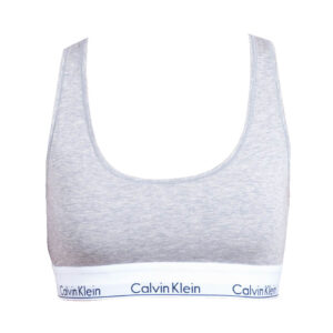 Dámská podprsenka Calvin Klein šedá (F3785E-020) L
