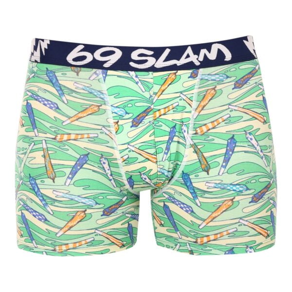 Pánské boxerky 69SLAM fit bamboo vegan 420 colton (MPBVGN-BB) M