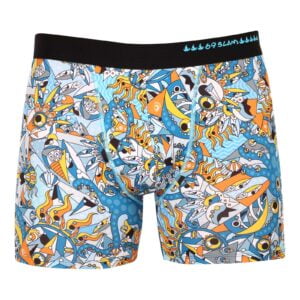 Pánské boxerky 69SLAM fit exotic sea dylan (MBYEXS-PO) M