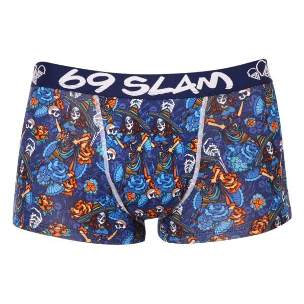 Pánské boxerky 69SLAM hip bamboo dia de los muertos eliyah (MHBDDM-BB) L