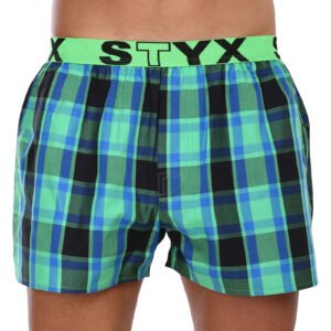 Pánské trenky Styx sportovní guma vícebarevné (B1004) L
