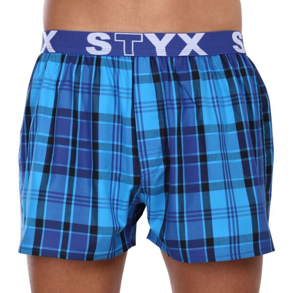 Pánské trenky Styx sportovní guma vícebarevné (B1005) S
