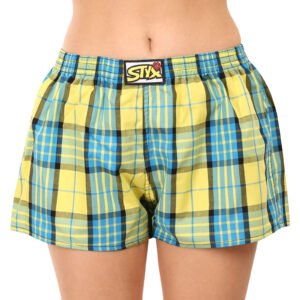 Dámské trenky Styx klasická guma vícebarevné (K1002)  M