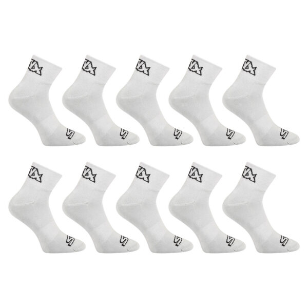 10PACK ponožky Styx kotníkové šedé (10HK1062) XL