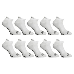 10PACK ponožky Styx nízké šedé (10HN1062) XL