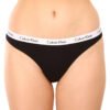3PACK dámská tanga Calvin Klein černá (QD3587E-001) XL - Image 2