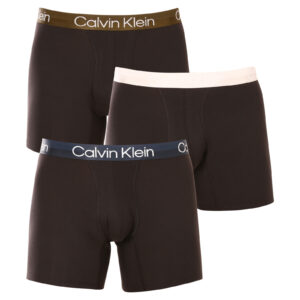 3PACK pánské boxerky Calvin Klein černé (NB2971A-GZ5) M