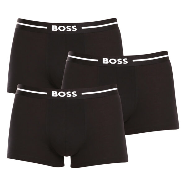 3PACK pánské boxerky BOSS černé (50510687 001) L