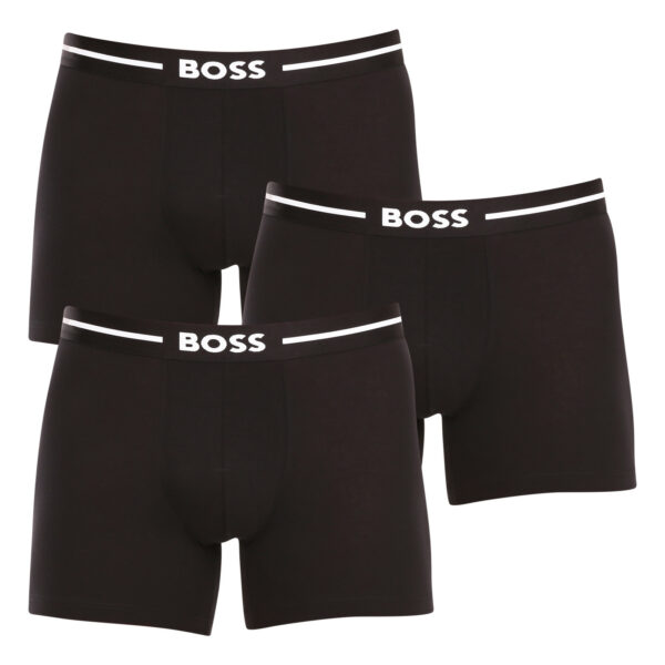 3PACK pánské boxerky BOSS černé (50510698 001) L