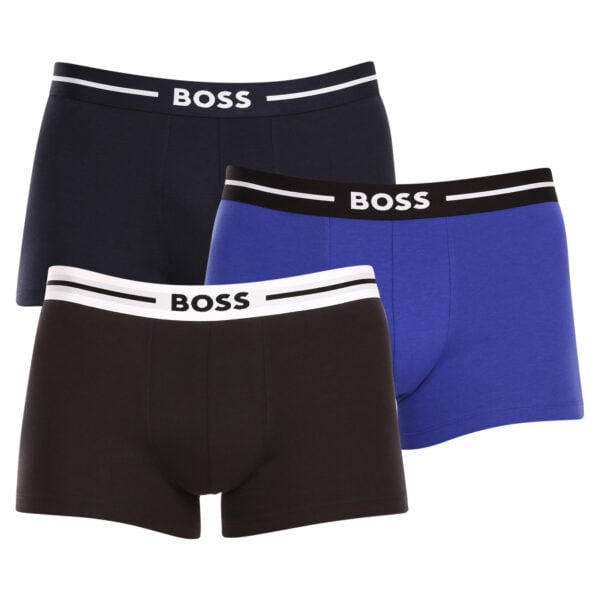 3PACK pánské boxerky BOSS vícebarevné (50499390 971) S