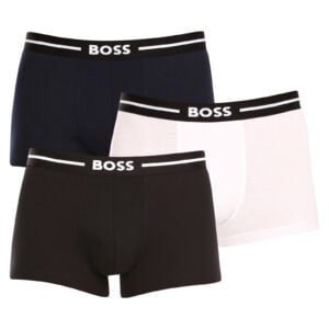 3PACK pánské boxerky Hugo Boss vícebarevné (50510687 984) S