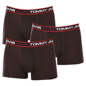 3PACK pánské boxerky Tommy Hilfiger černé (UM0UM02968 0R7) L
