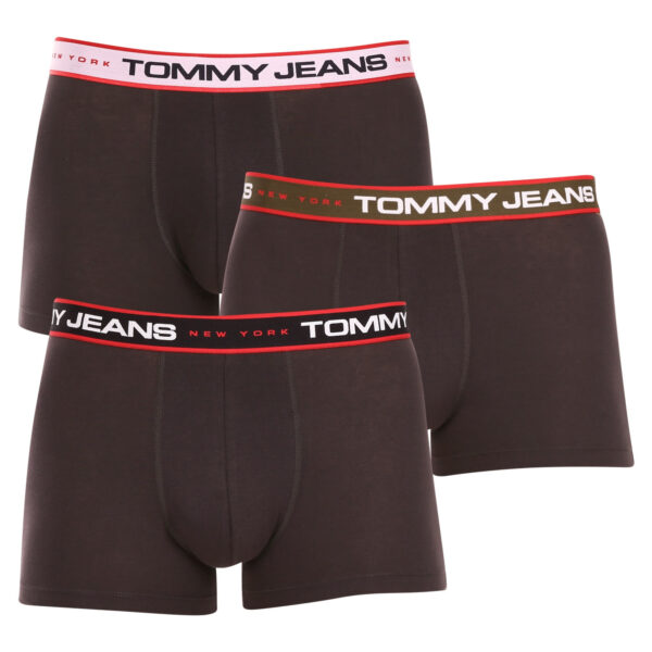 3PACK pánské boxerky Tommy Hilfiger černé (UM0UM03107 0SA) L