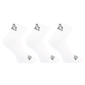 3PACK ponožky Styx kotníkové bílé (3HK1061) L