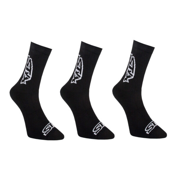 3PACK ponožky Styx vysoké černé (3HV960) S