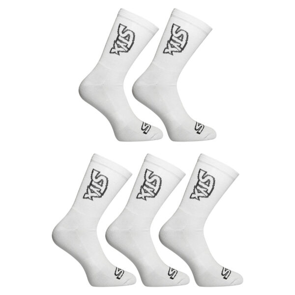 5PACK ponožky Styx vysoké šedé (5HV1062) S