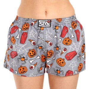 Dámské trenky Styx art klasická guma Halloween rakve (K1752) M