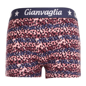 Dívčí kalhotky s nohavičkou boxerky Gianvaglia fialové (813) 92