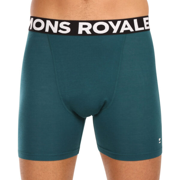 Pánské boxerky Mons Royale merino zelené (100088-1169-300) L