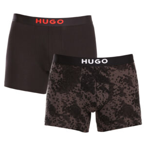 2PACK pánské boxerky Hugo Boss vícebarevné (50501385 969) L