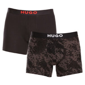 2PACK pánské boxerky HUGO vícebarevné (50501385 969) M