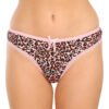 3PACK dámská tanga Fine woman vícebarevná (808-B) M - Image 2