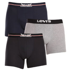 3PACK pánské boxerky Levis vícebarevné (701224663 001) L