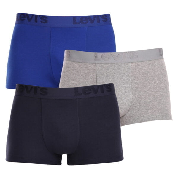 3PACK pánské boxerky Levis vícebarevné (905042001 022) M