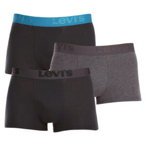 3PACK pánské boxerky Levis vícebarevné (905042001 023) L