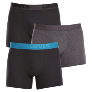 3PACK pánské boxerky Levis vícebarevné (905045001 023) M