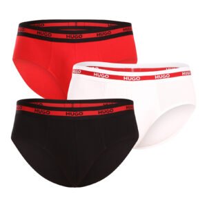 3PACK pánské slipy Hugo Boss vícebarevné (50492378 621) S