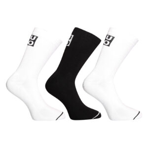 3PACK ponožky Hugo Boss vysoké vícebarevné (50502007 960) M