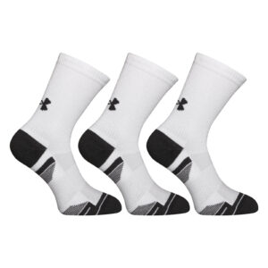 3PACK ponožky Under Armour bílé (1379521 100) XS