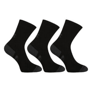 3PACK ponožky Under Armour černé (1379521 001) XS