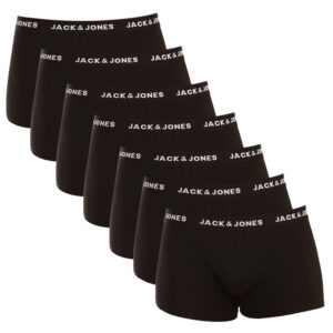 7PACK pánské boxerky Jack and Jones černé (12171258) M