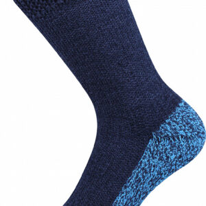Teplé ponožky Boma tmavě modré (Sleep-darkblue) L