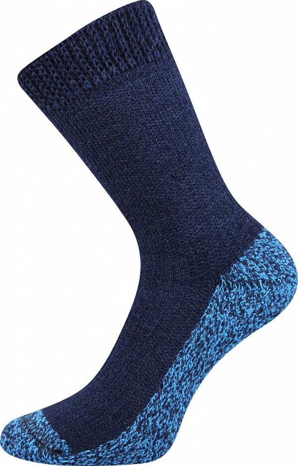 Teplé ponožky Boma tmavě modré (Sleep-darkblue) S