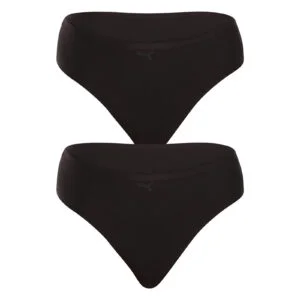 2PACK dámské kalhotky Puma černé (701219792 001) uni