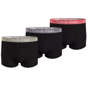 3PACK pánské boxerky Calvin Klein černé (NB2970A-GZH) M