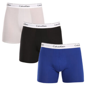 3PACK pánské boxerky Calvin Klein vícebarevné (NB2381A-GW4) M