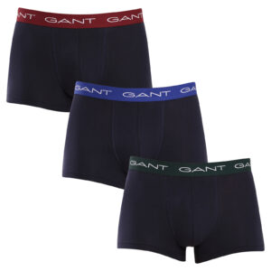 3PACK pánské boxerky Gant modré (902333003-604) L
