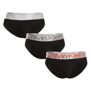 3PACK pánské slipy Calvin Klein černé (NB3129A-GTB) XXL
