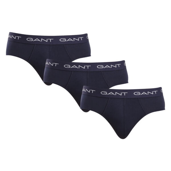 3PACK pánské slipy Gant modré (900013001-405) 3XL