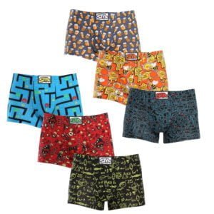 6PACK pánské boxerky Styx art klasická guma vícebarevné (6Q12697124) XL