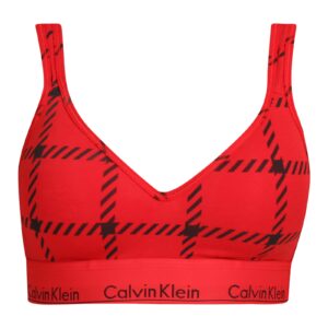 Dámská podprsenka Calvin Klein červená (QF6702E-VGM) M